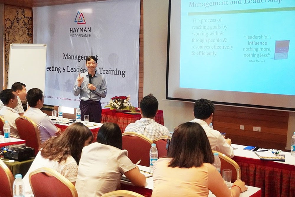 MANAGEMENT MEETING AND LEADERSHIP TRAINING